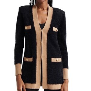 L’AGENCE Elin 4-Pocket Cardigan